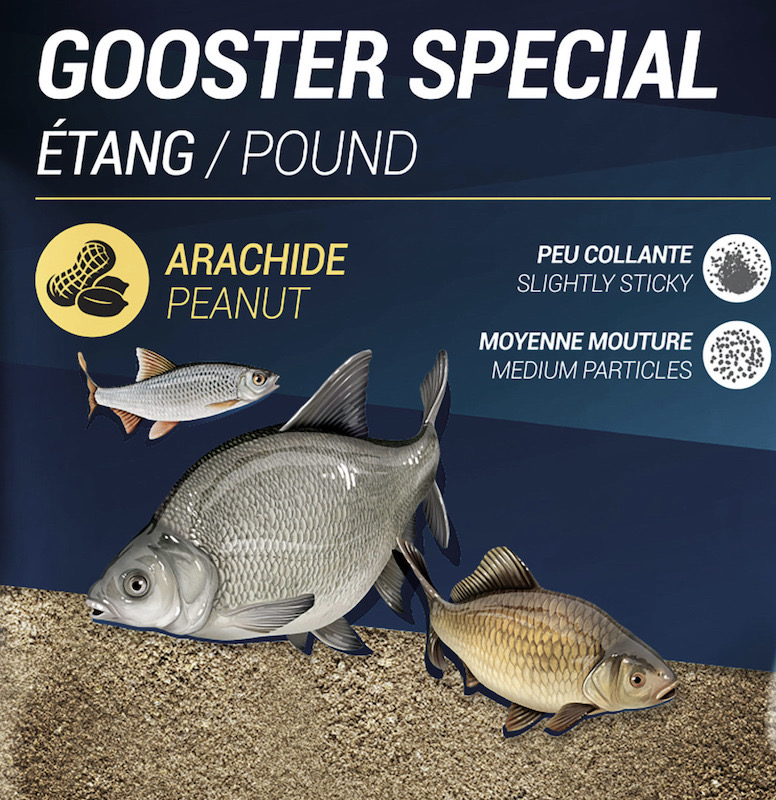 AMORCE GOOSTER SPECIAL TOUS POISSONS ETANG 1kg